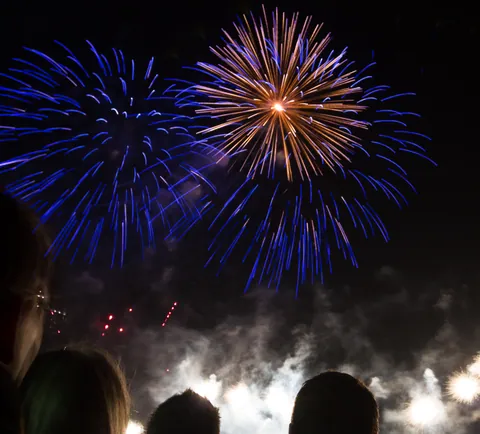 Bonfire Night Fireworks, Brockwell Park