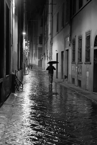 Rainy night in Florence