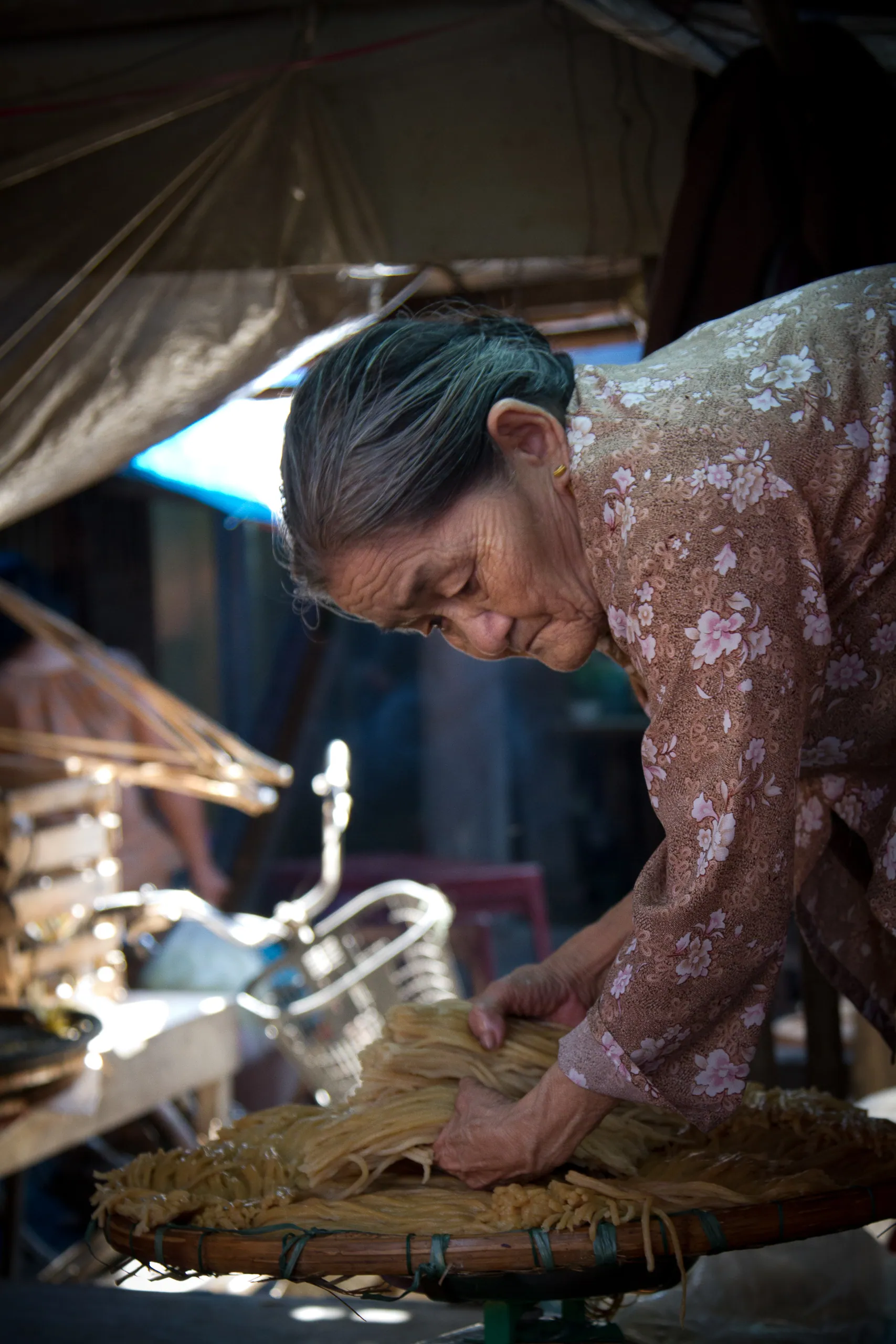 Noodle Lady, Hoi An Central Market