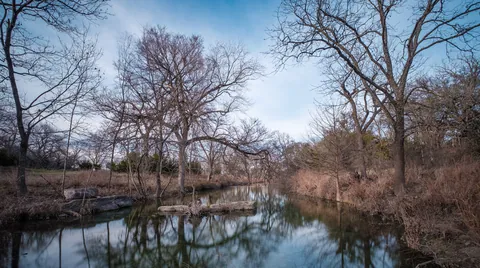 Canyon Wren Ranch - Winter Creek Scenes