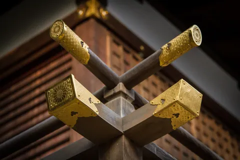 Detail of Homotsuden Treasure Hall near Kasuga Taisha Shrine, Nara Park
