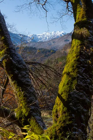 Mountains around Ogimachi, Shirakawa-go