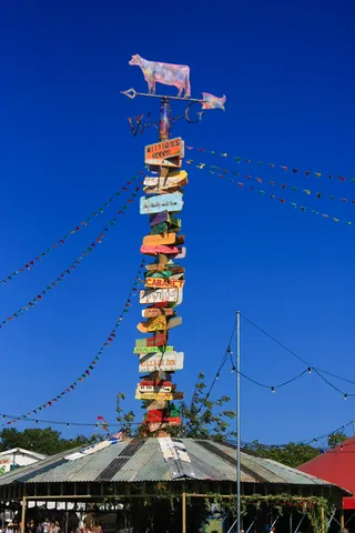 William's Green Signboard