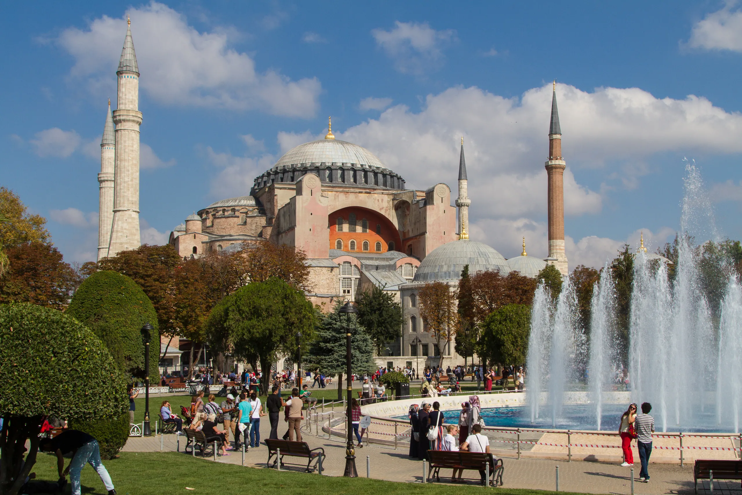 Hagia Sofia and Fountains