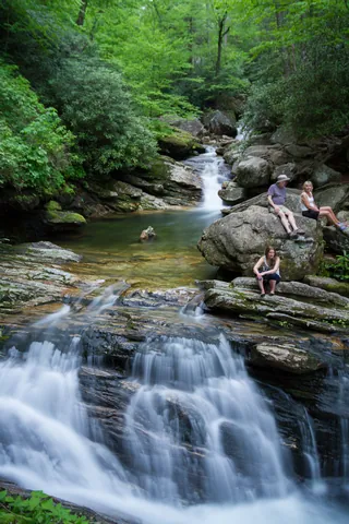 Skinny Dip Falls, Blue Ridge Parkway, North Carolina