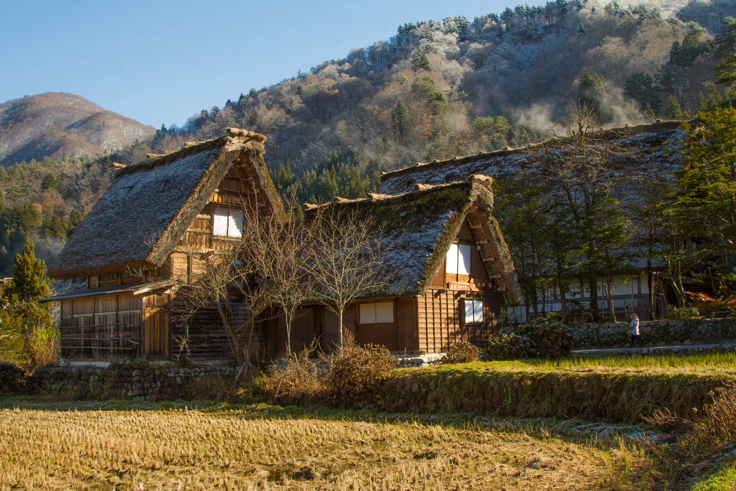 Gassho-zukuri farmhouses, Ogimachi, Shirakawa-go
