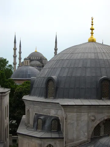 Blue Mosque as seen from the Hagia Sofia