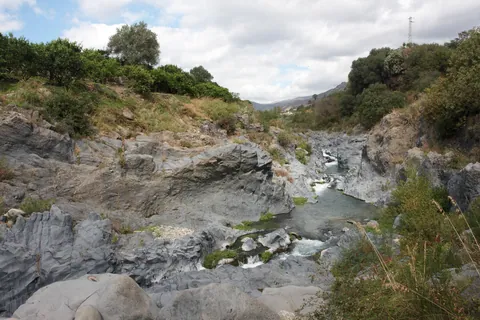 Alacantara Gorge, Sicily