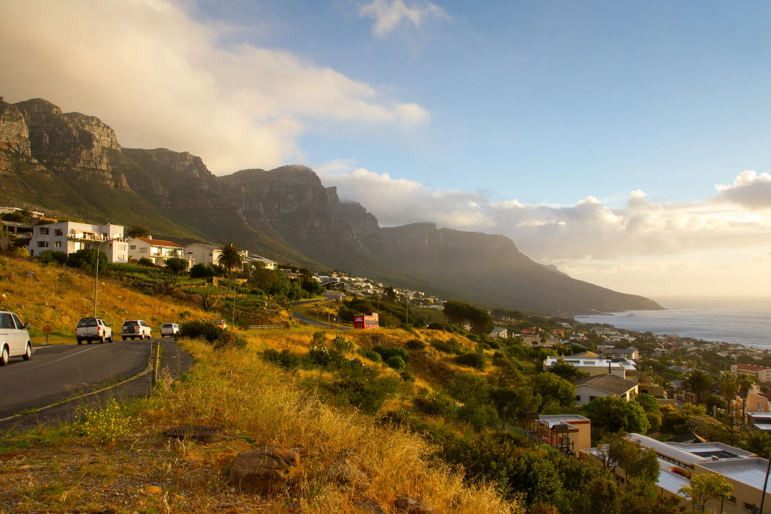 Camps Bay and the Twelve Apostles