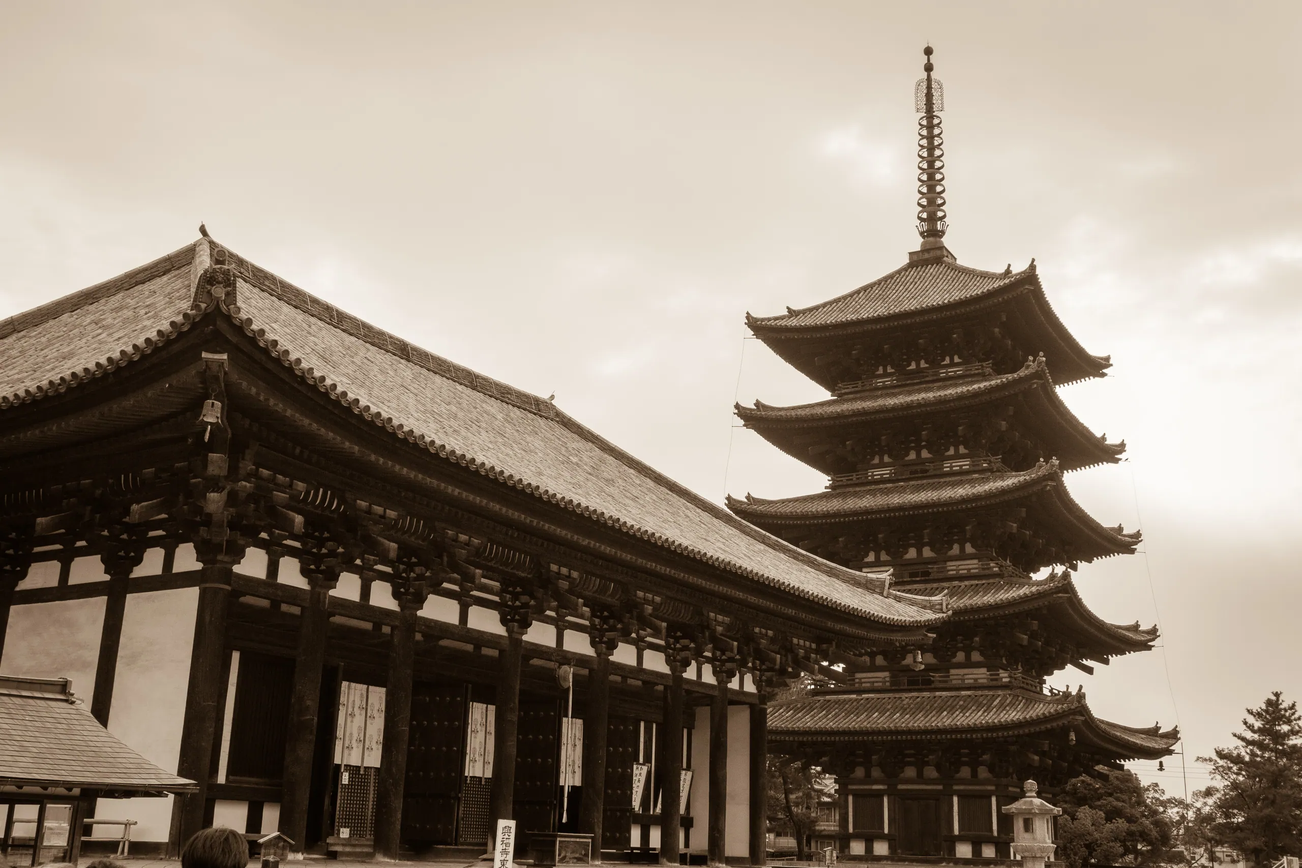 Kofukuji Temple and Five Story Pagoda, Nara Park
