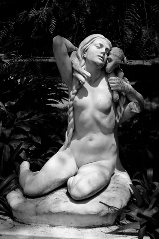 Statue, Botanical Garden, Palermo, Buenos Aires