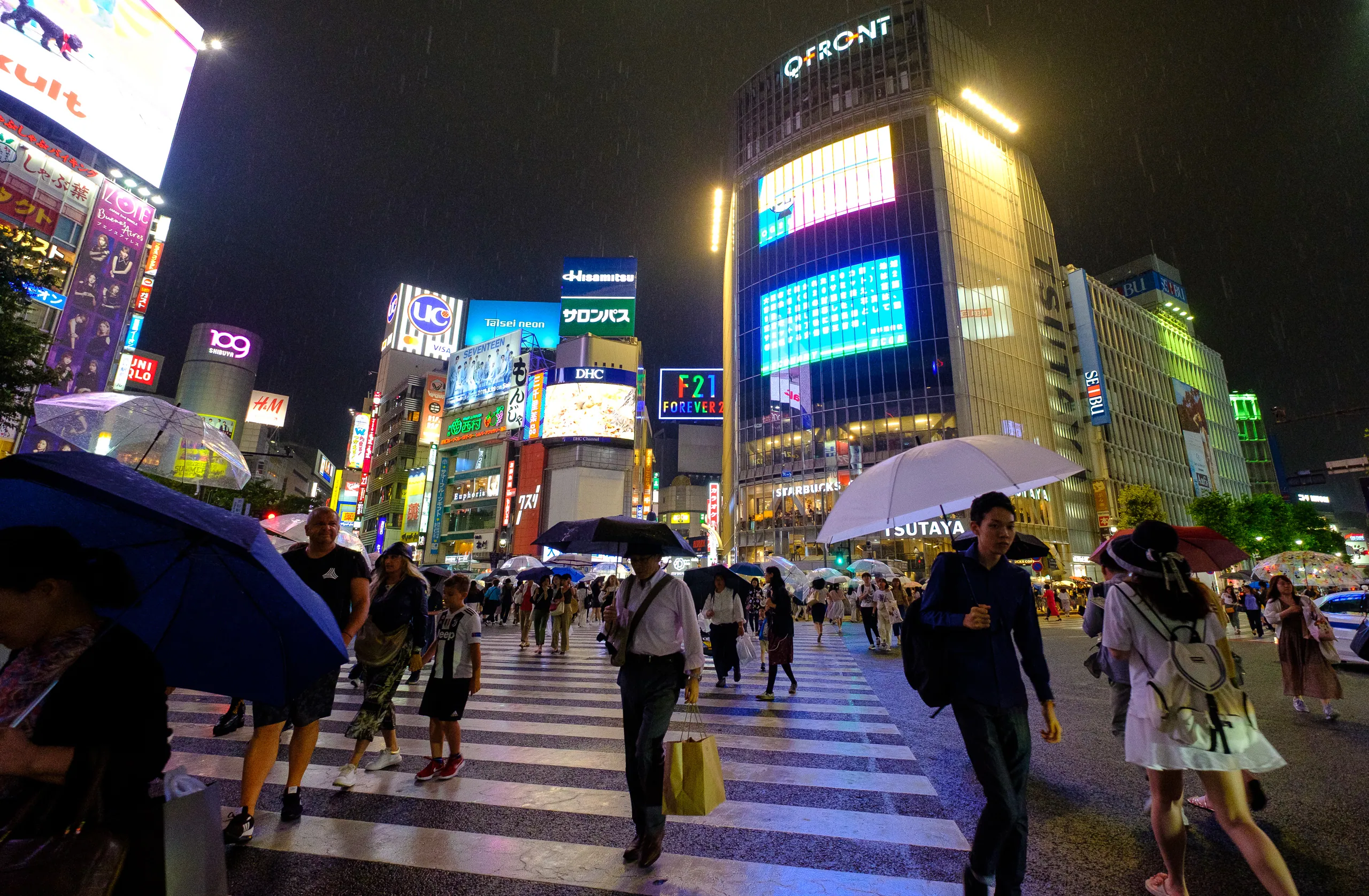 Famous Shibuya Intersection