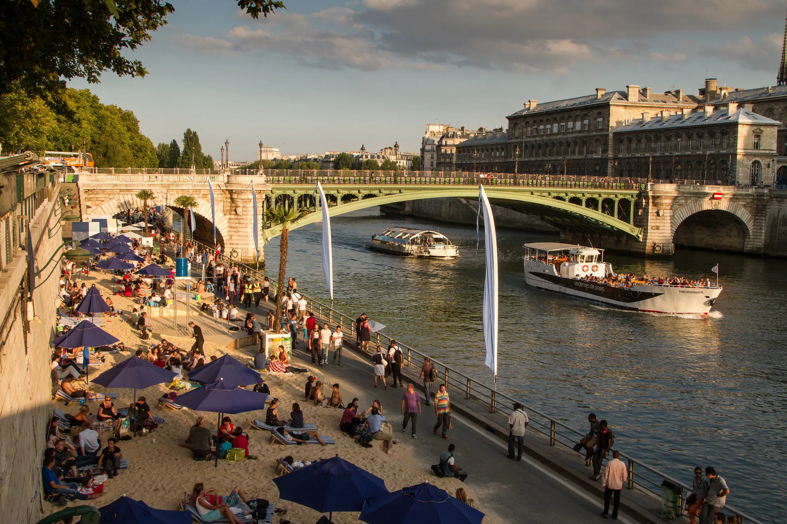 Paris Plage, August