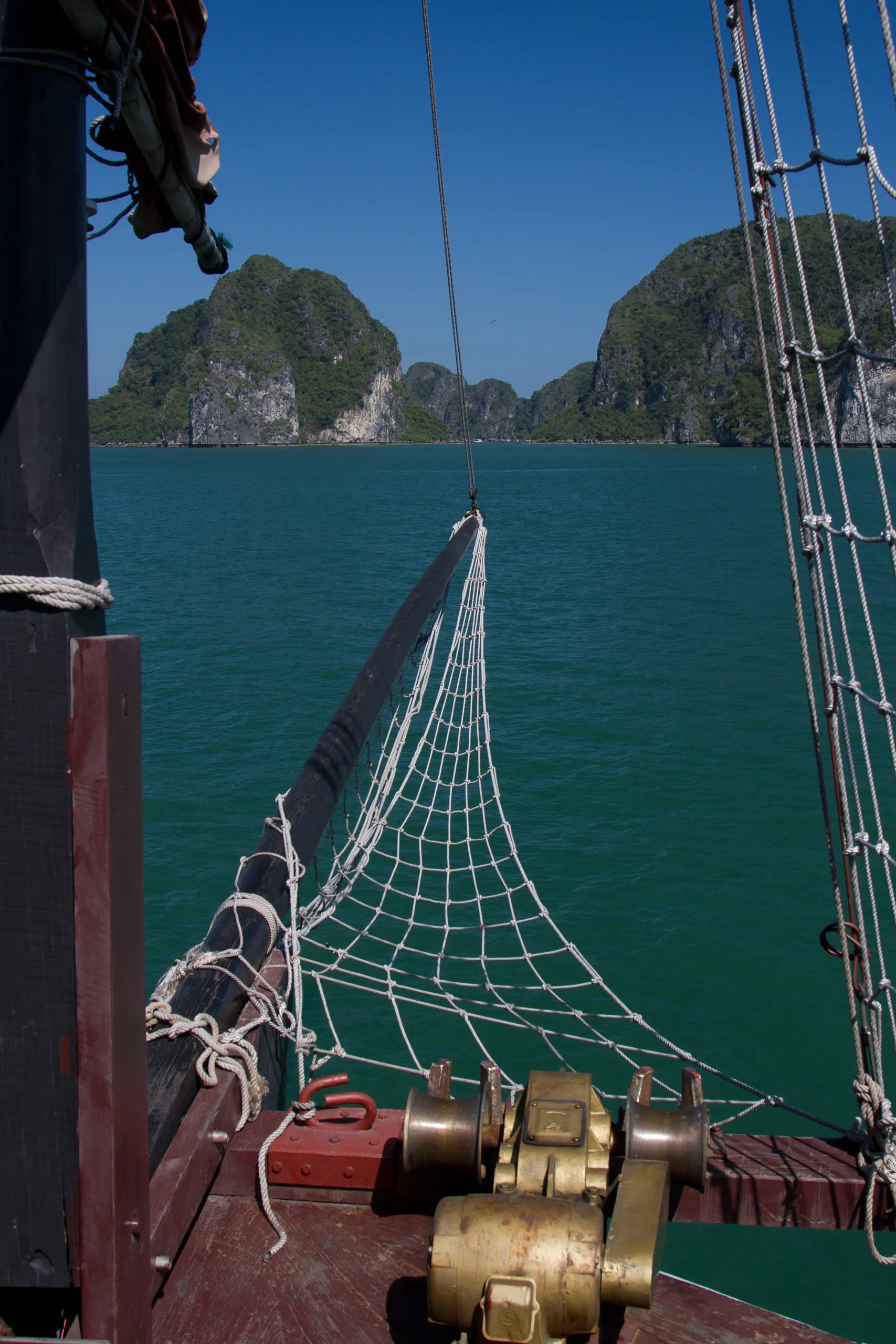 The view from our front door, Paloma Cruises, Ha Long Bay