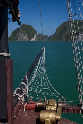 The view from our front door, Paloma Cruises, Ha Long Bay