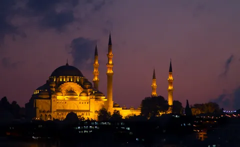 Suleymaniye Camii after Sunset