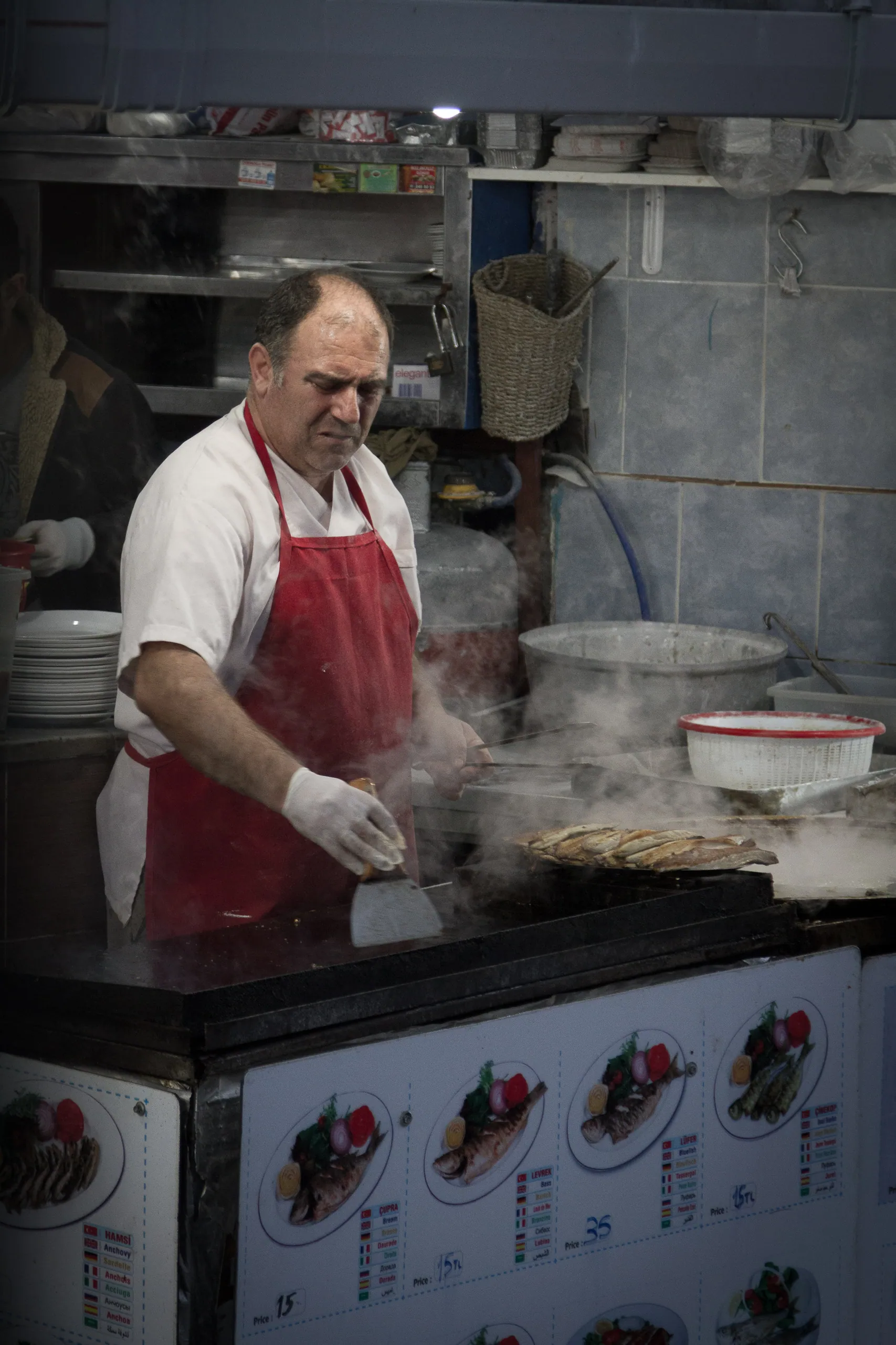 Sandwich Seller, Karakoy Fish Market