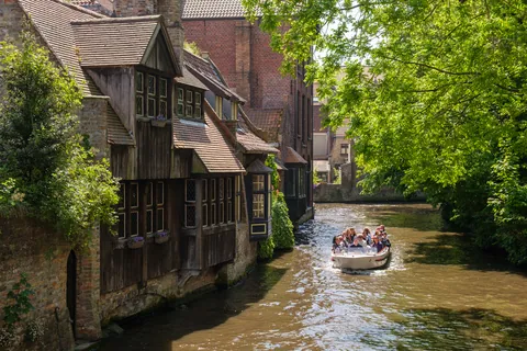 Tourist Boat, Bruges