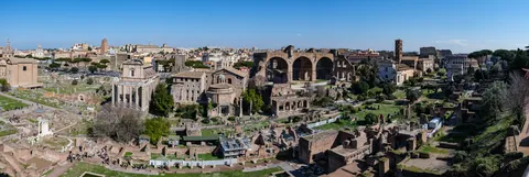 Panorama of the Roman Forum