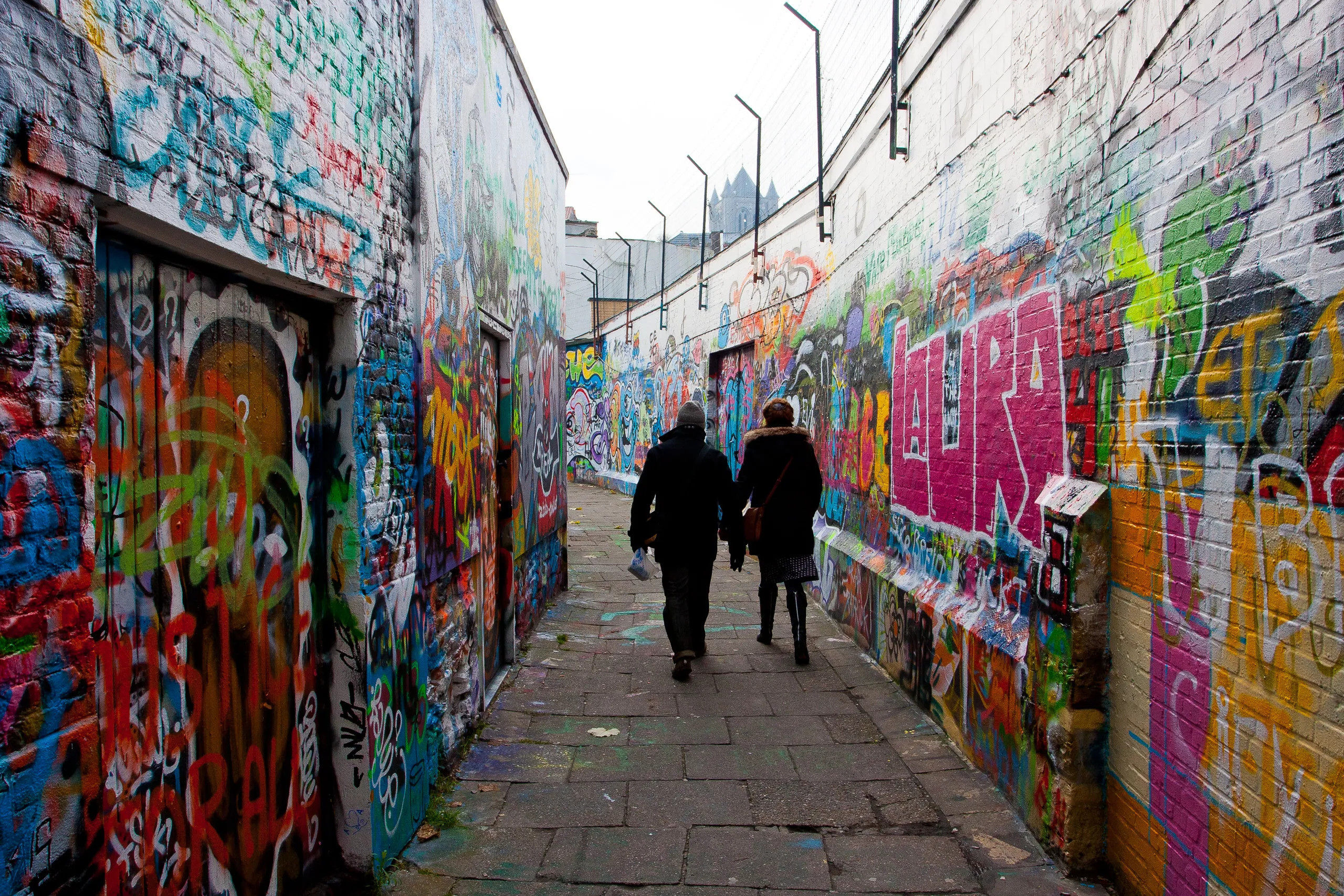 Ghent's Graffiti Alley