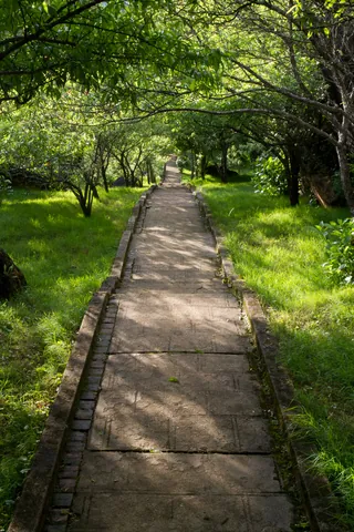 Park Path, Ham Rong Park, Sapa