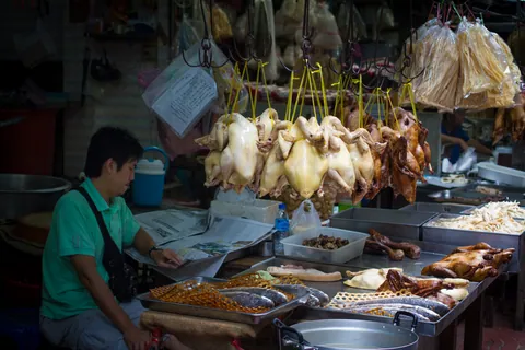 Wet Market, Chinatown, Bangkok