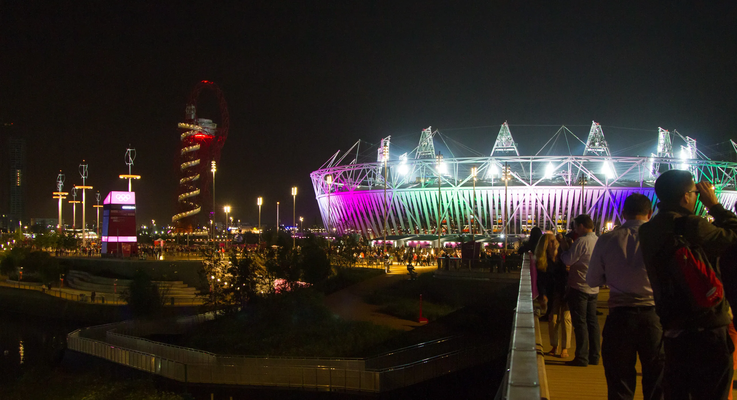 Olympic Park by Night
