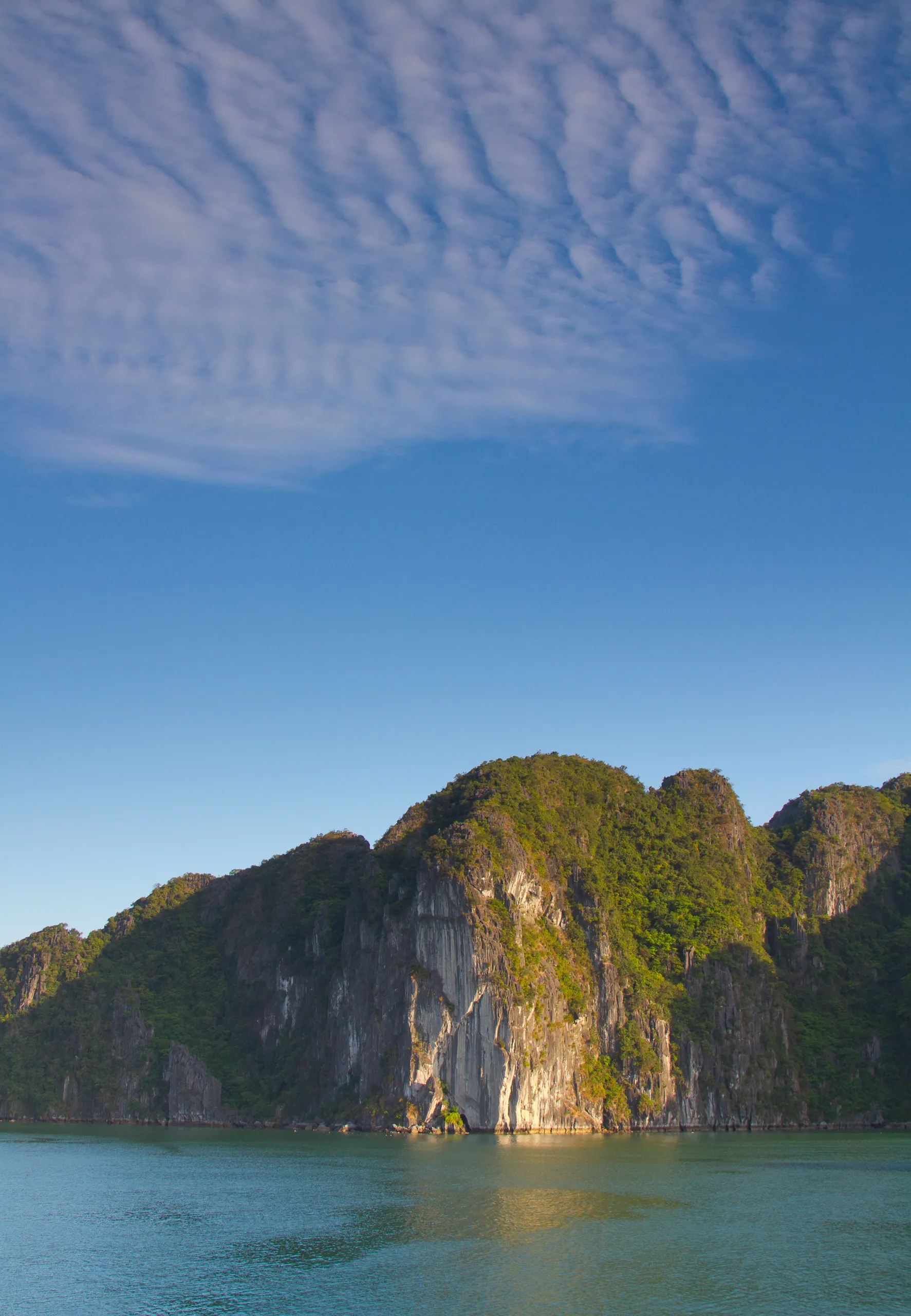 Rare Clouds over Ha Long Bay