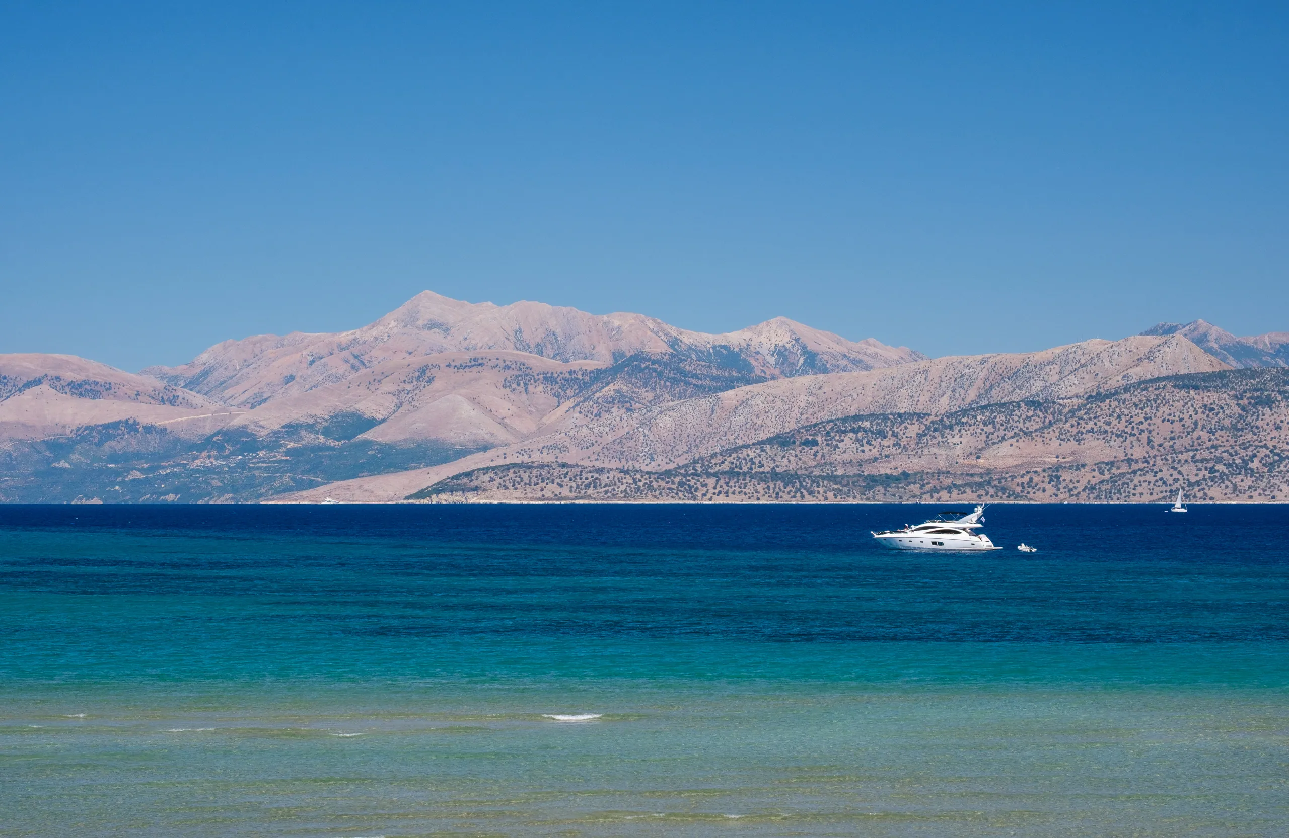 The waters of Paralia Kalamaki