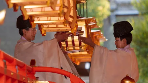 Shinto offering, Fushimi Inari Shrine, Kyoto