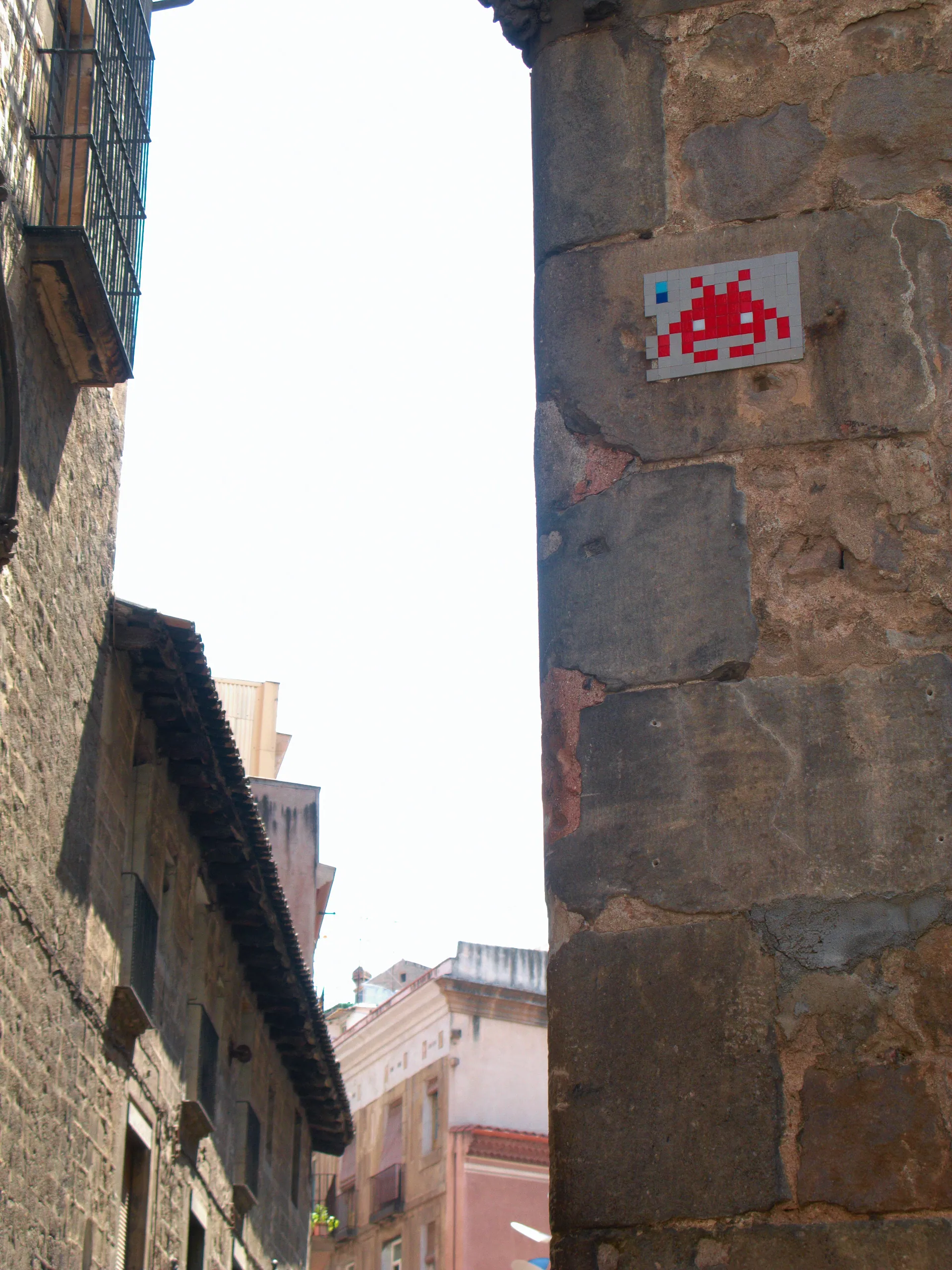 Space Invader, Placa del Pi