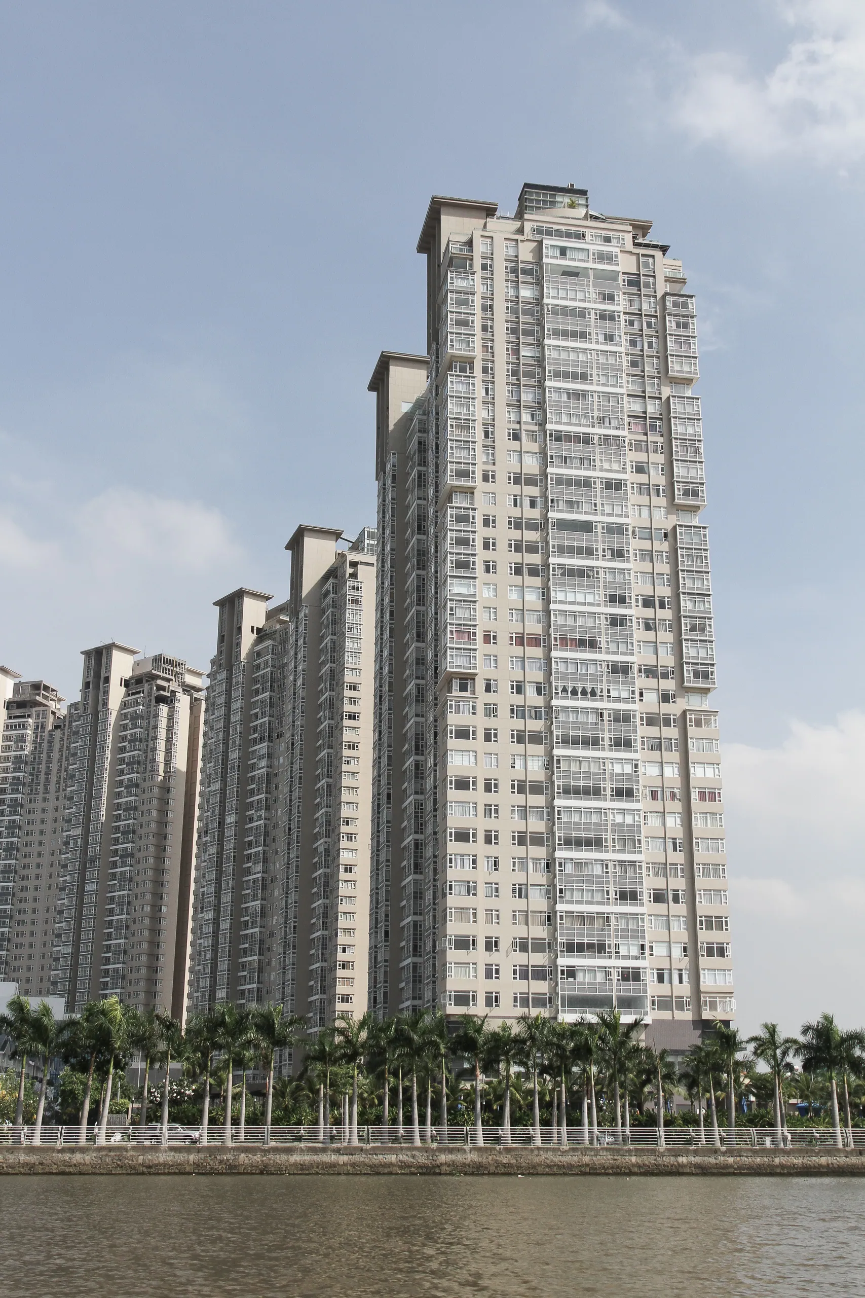 Tower blocks on the Saigon River