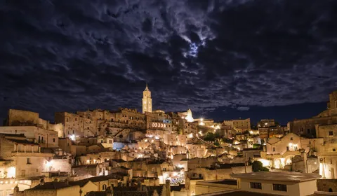 Matera Sasso Barisano by Night
