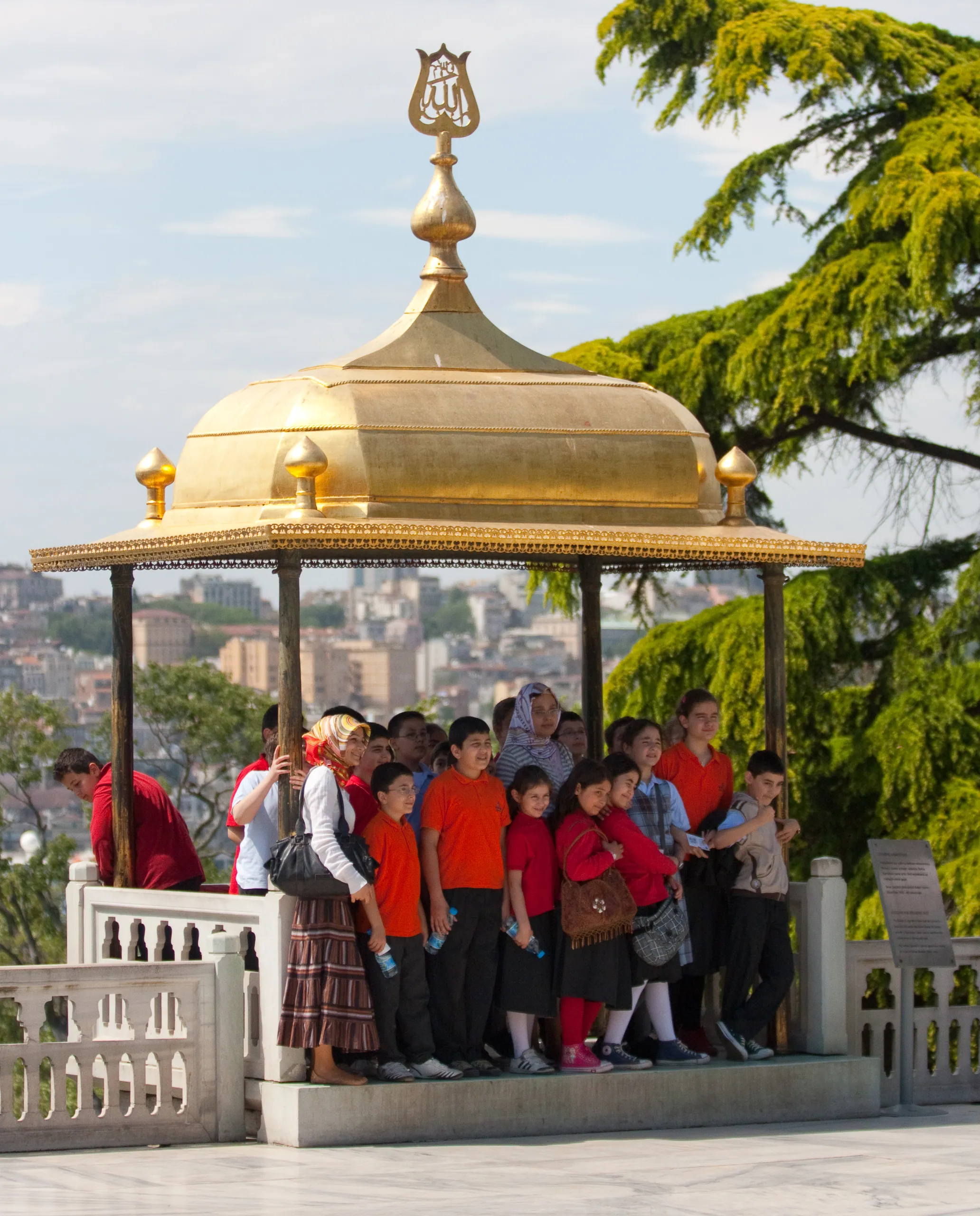 Group Photo at the Topkapi Palace