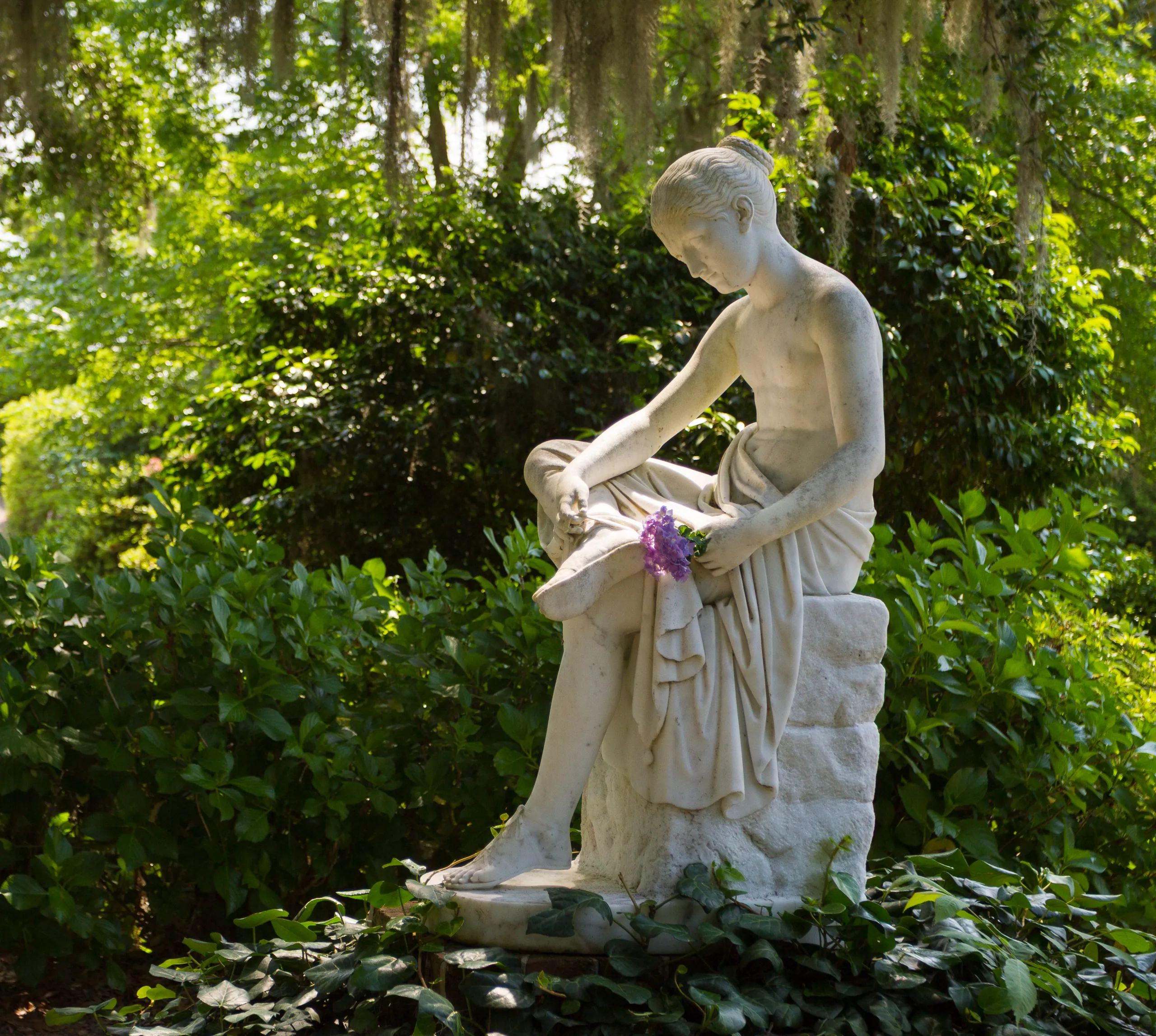 Statue, Middleton Place Gardens