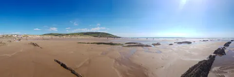 Croyde Beach, Low Tide