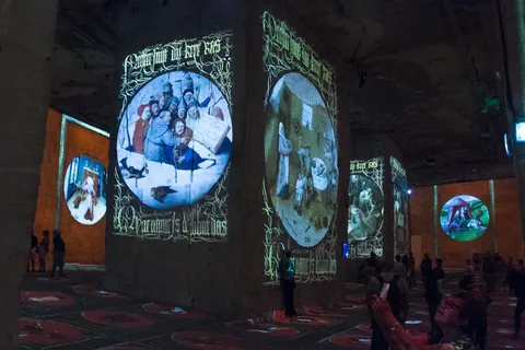 Carrieres de Lumieres, Les Baux