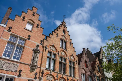 Typical Flemish houses, Bruges