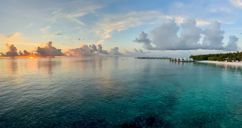 Sunset Panorama @ Amilla Maldives