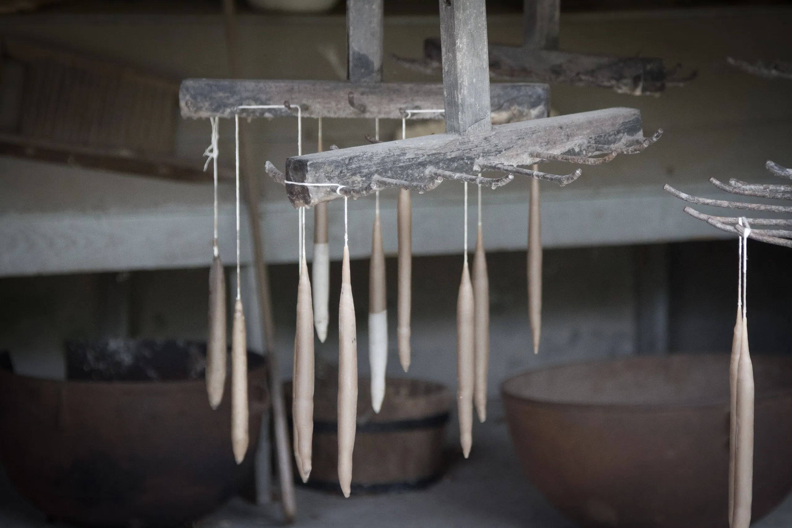 Traditional Wax Candles, Middleton Place