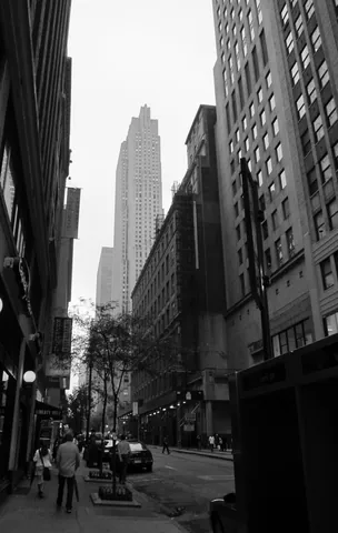 GE Building from Afar