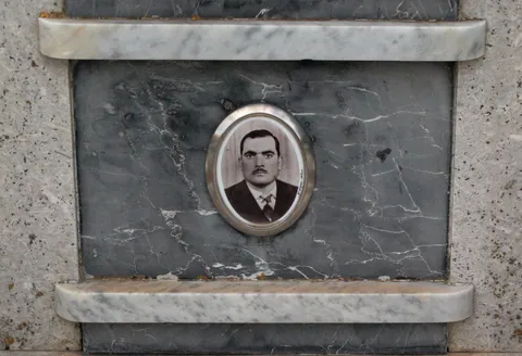 Gravestone near Alacantara, Sicily