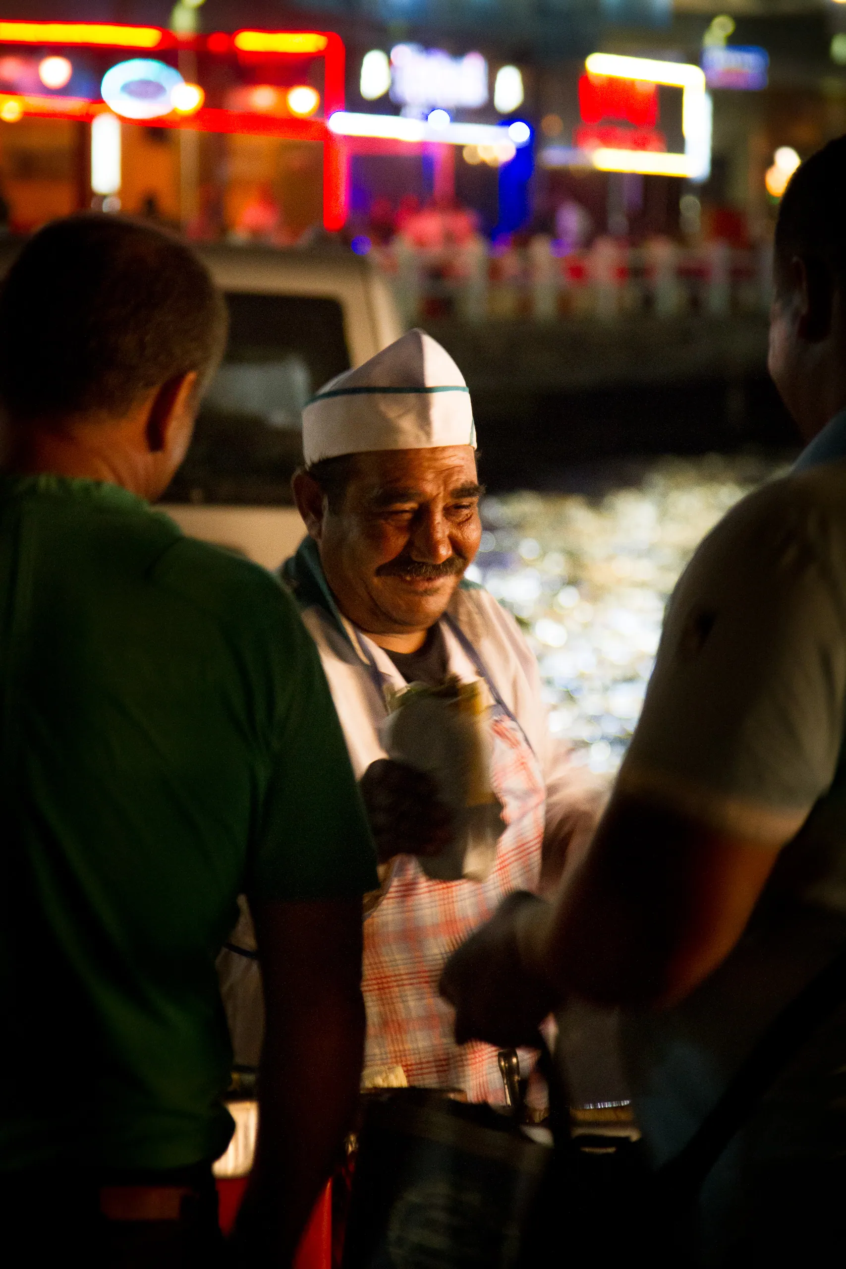 Emin Usta, Fish Sandwich Vendor, Galata