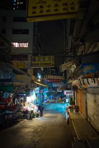 Hong Kong Night Streets, Central