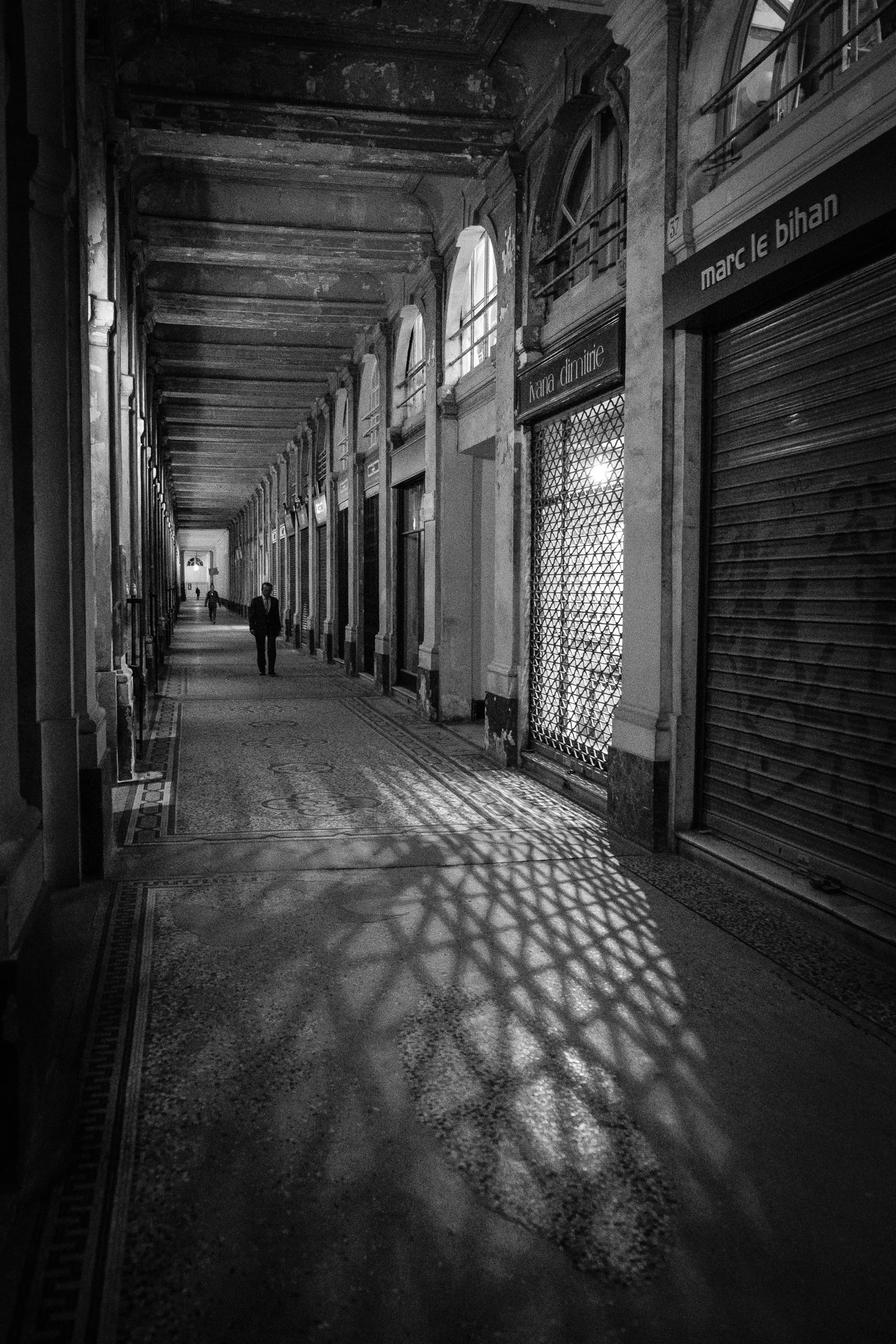 Patterns in the Arcade of the Palais-Royal