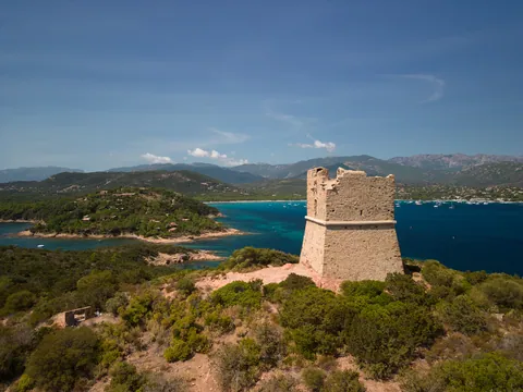 Genoese Watch Tower, Pinarellu, Corsica