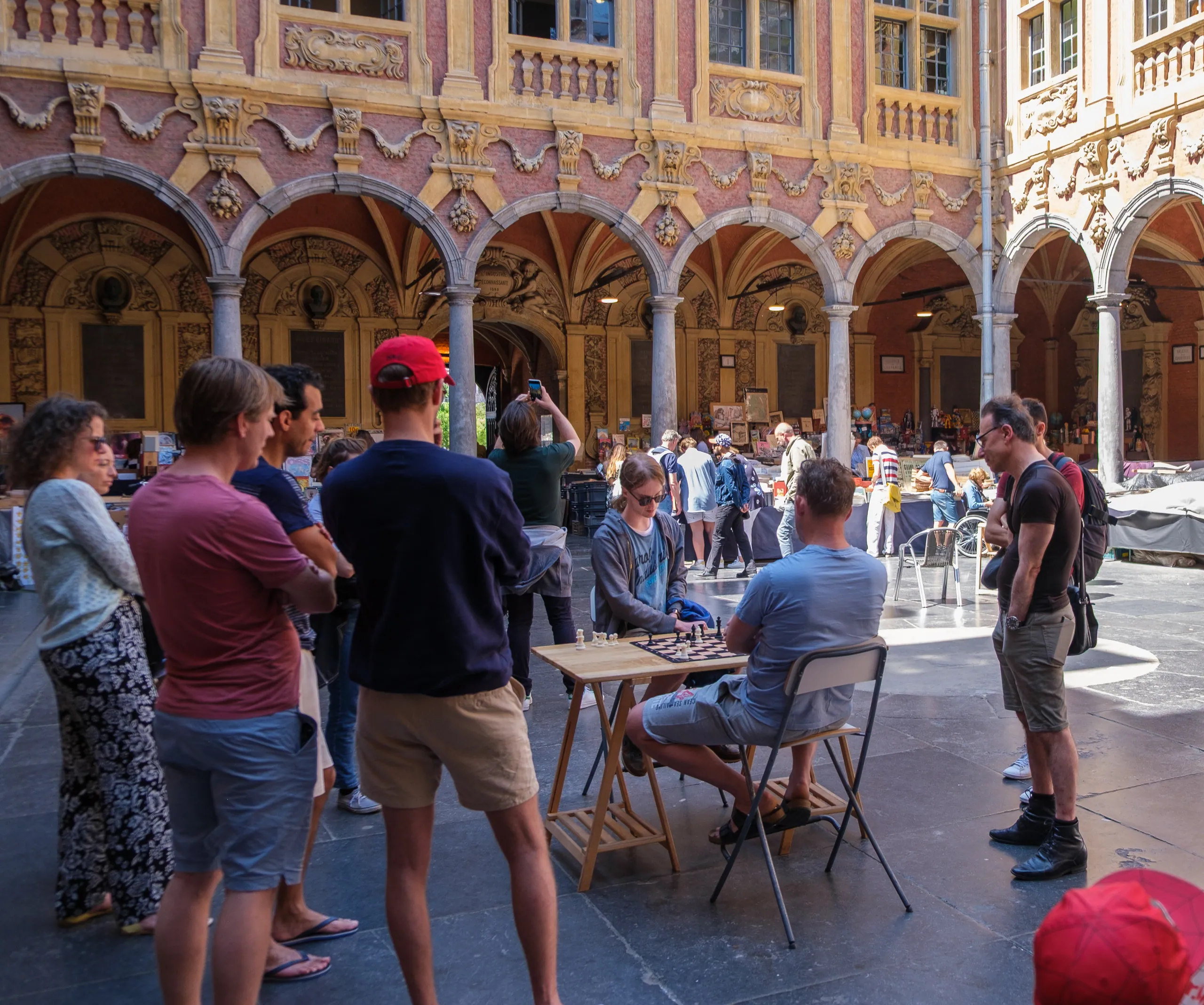Chess Players in the Old Bourse, Lille
