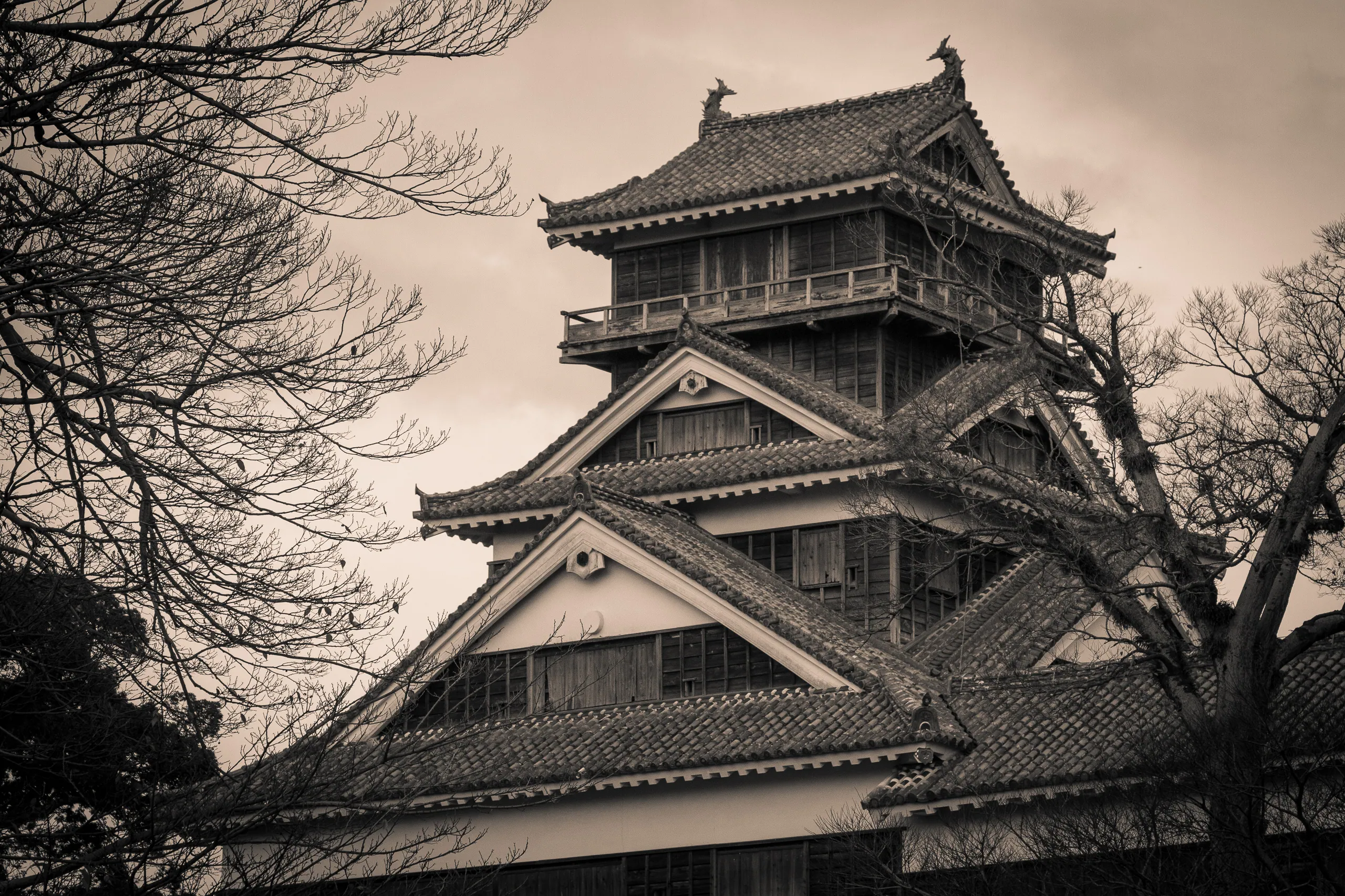 Kumamoto Castle Secondary Tower