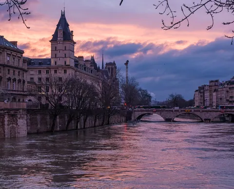 Ile de la Cite at Dawn