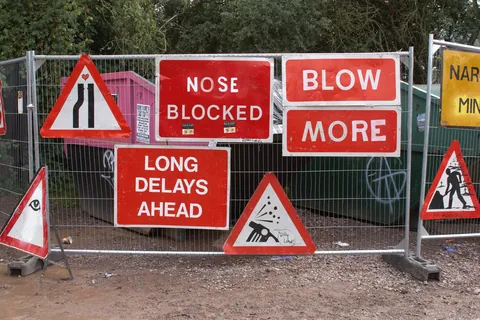 Signs on the Railway Track